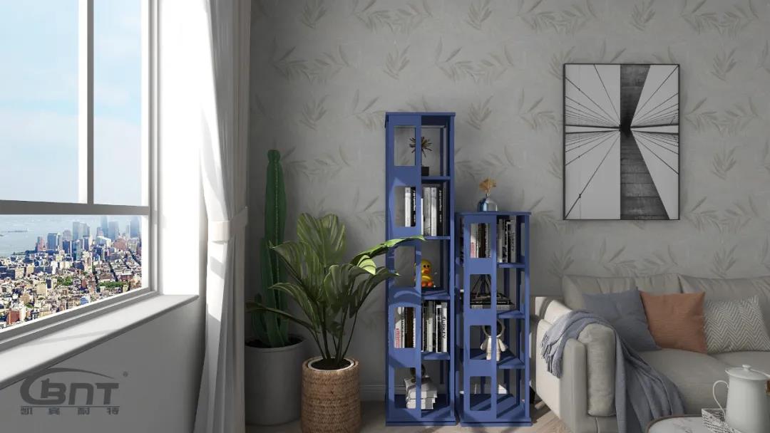 多層鋼制旋轉(zhuǎn)書(shū)架和普通書(shū)架哪個(gè)好？了解其注意事項(xiàng)